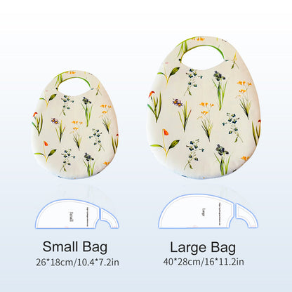 Cute Tote Bag Template Set(4PCS)