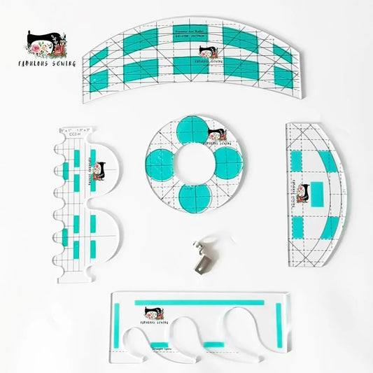 Free Motion Quilting Essentials Template Set