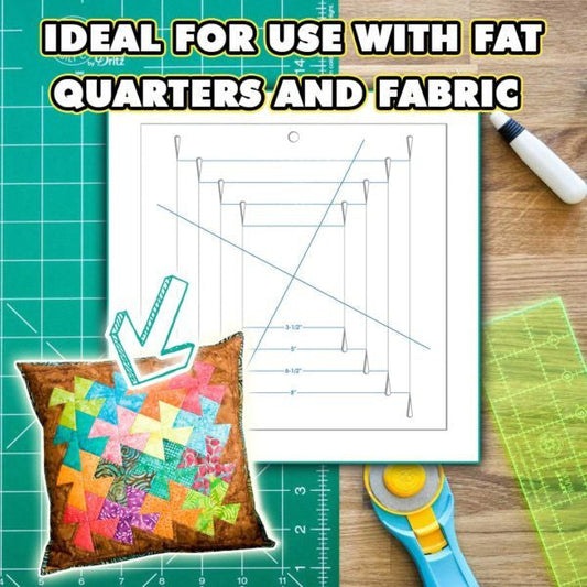 Creative Pinwheels Quilt Template