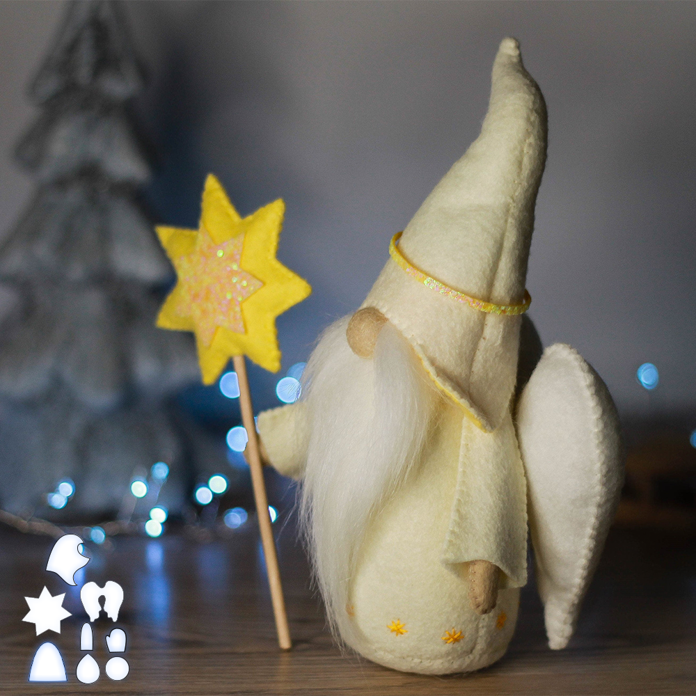 Holiday Gnomes Template Set