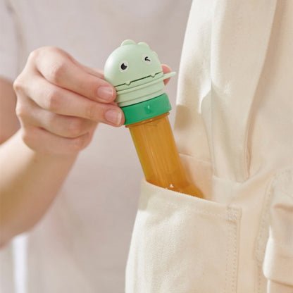 Cute Dinosaur Water Bottle Straw Caps