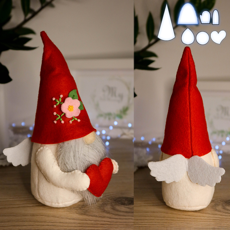Holiday Gnomes Template Set