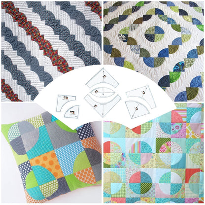 Quick Curve Quilt Template Set