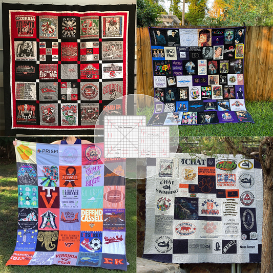 Memory T-Shirt Quilt Template Set