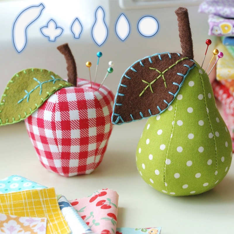 Cute Fruit Basket Template Set