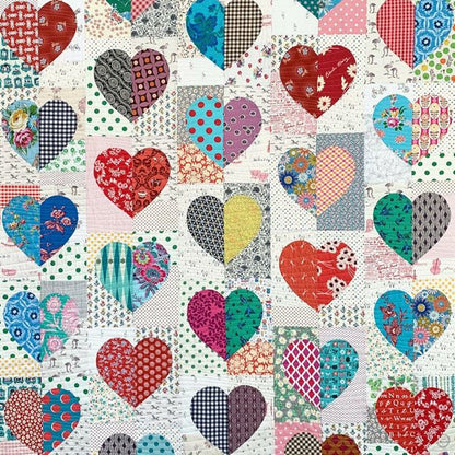 Heart Pattern Quilting & Patchwork Template(3PCS)