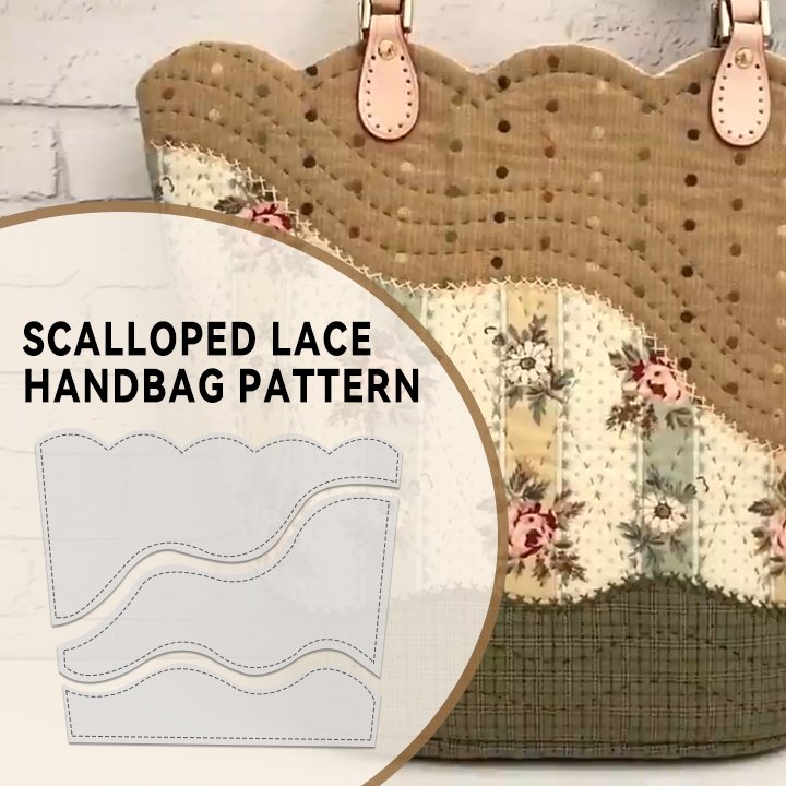 DIY Patchwork Bag Template（With Video Tutorial）
