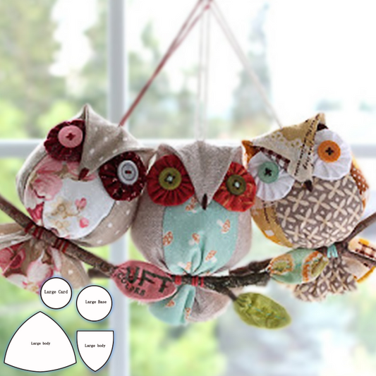 Cute Owl Template Set