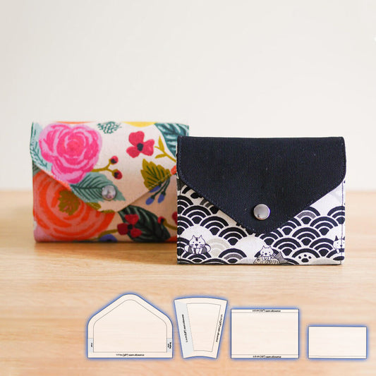 Cute Envelope Wallet Template Set