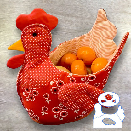 Cute Egg Basket Template Set