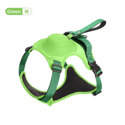 Integrated Leash Dog Harness