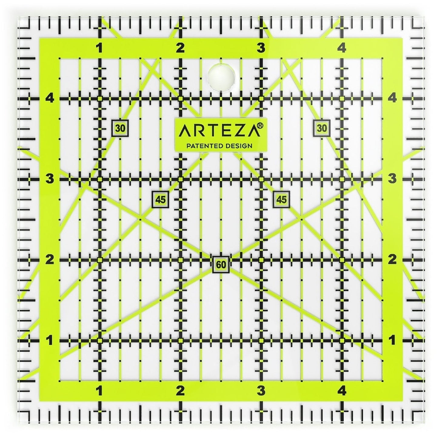 Acrylic Patchwork Aligned Ruler