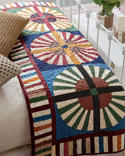 Crazy Fan Quilting Template