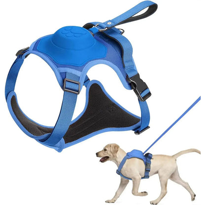 Integrated Leash Dog Harness