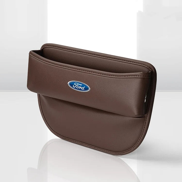 Exclusive Universal Leather Car Seat Storage Slot