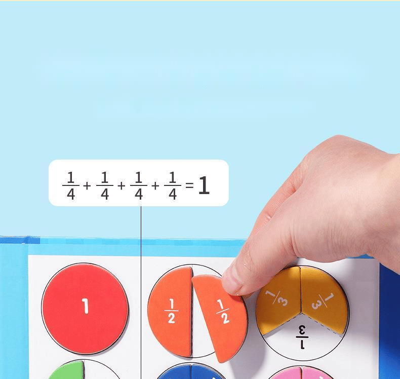 Magnetic Book Fraction Puzzle