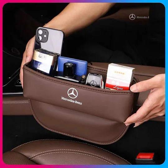 Exclusive Universal Leather Car Seat Storage Slot