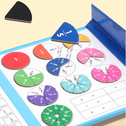 Magnetic Book Fraction Puzzle