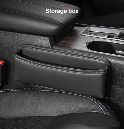 Exclusive Universal Leather Car Seat Storage Slot