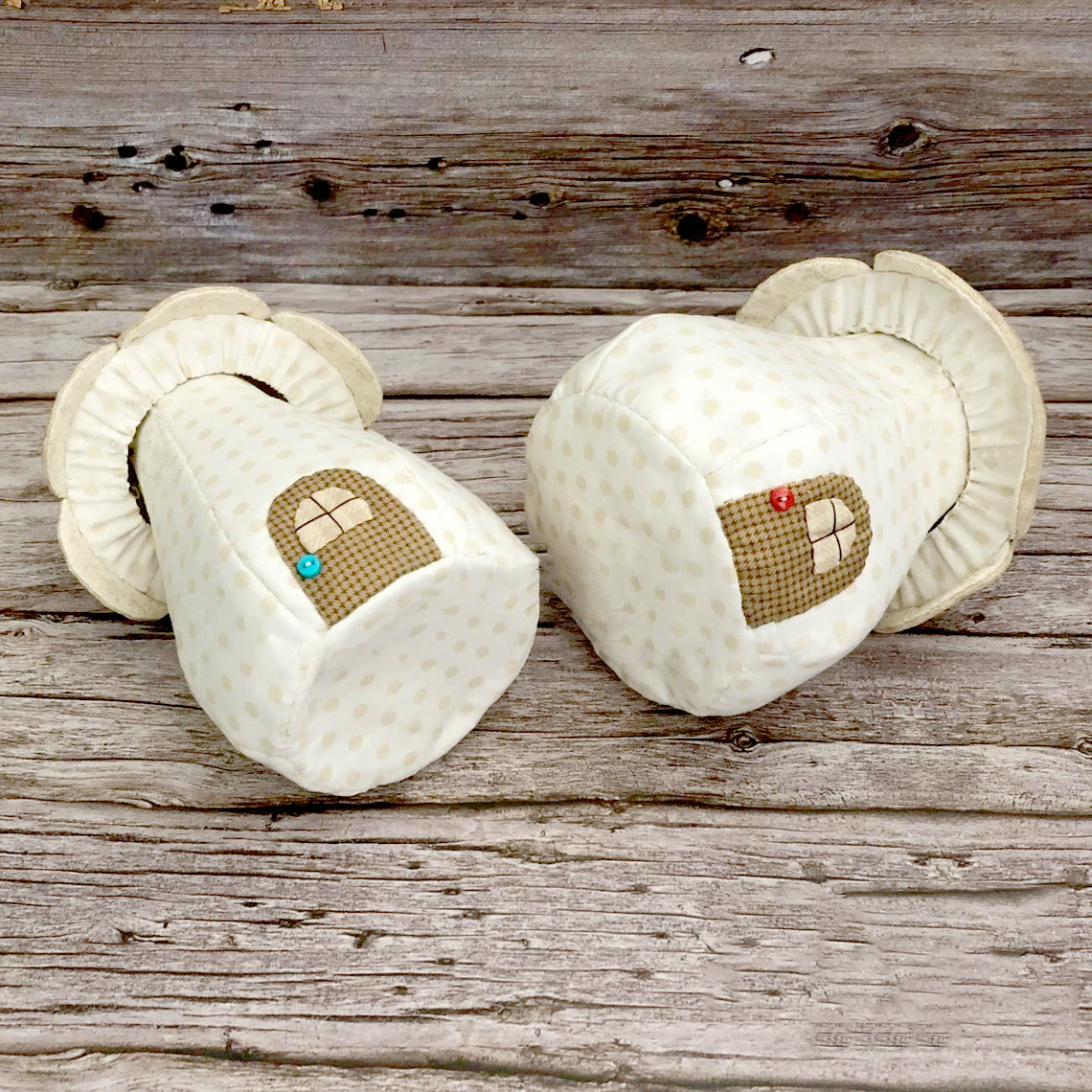 Cute Mushroom House Template Set(4PCS)