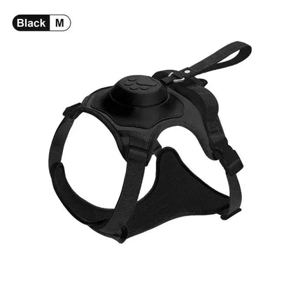 Integrated Leash Dog Harness