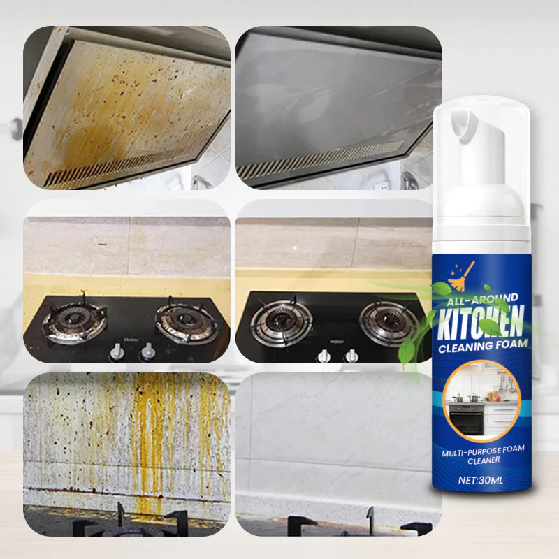 🔥Last Day Promotion 49% OFF -Heavy-Duty Kitchen Foaming Degreaser & Cleaner
