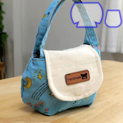 Simple Cute Handbag Templates Set